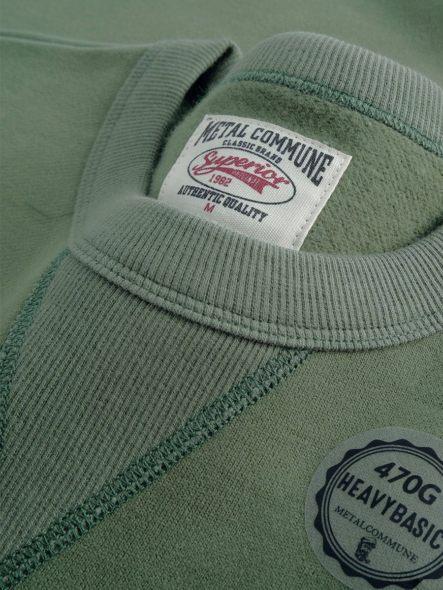 Organic Oversized Crewneck Sweatshirt